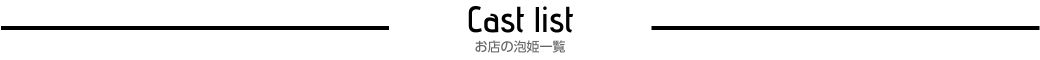 キャストリスト